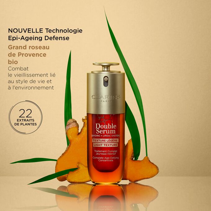 Duo Double Serum Texture L&eacute;g&egrave;re + Double Serum Yeux | Meilleurs Vendeurs Anti-&Acirc;ge Double Serum Texture L&eacute;g&egrave;re 50 mL + Double Serum Yeux