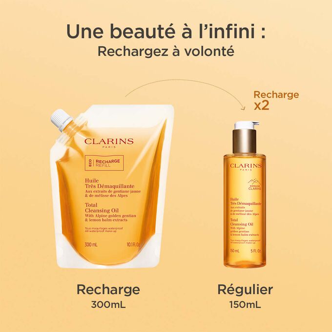 Huile Tr&egrave;s D&eacute;maquillante - Nettoyant Facial D&eacute;maquillant