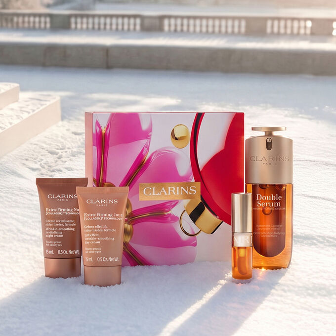 Coffret Soin Visage Anti-&acirc;ge - Double Serum &amp; Extra-Fermet&eacute;
