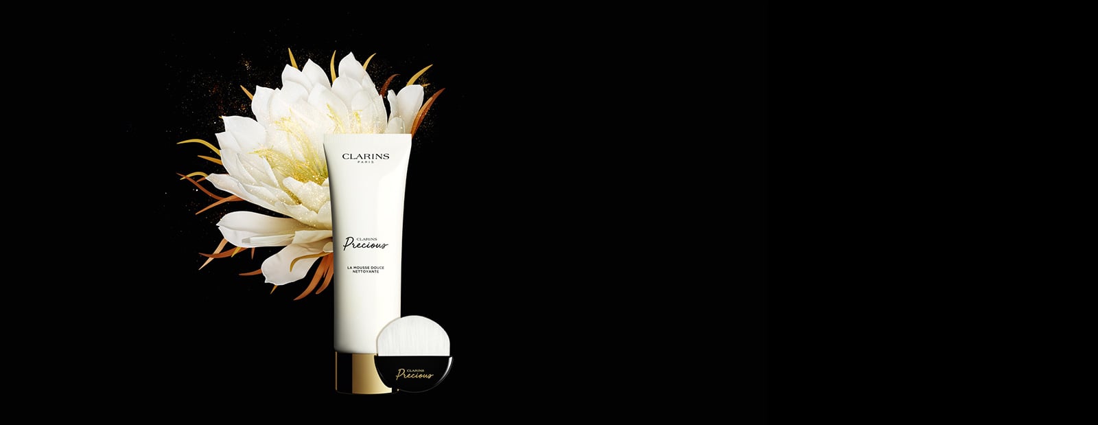 Precious La Mousse Foaming Face Cleanser - Hydrating Glow | CLARINS®