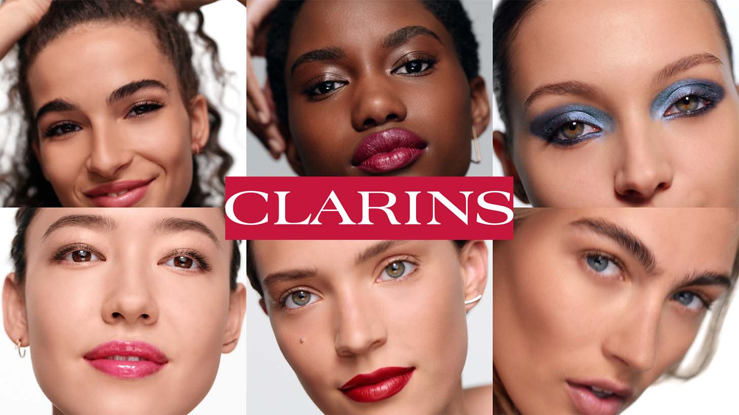 Dans mon maquillage, tout le soin Clarins