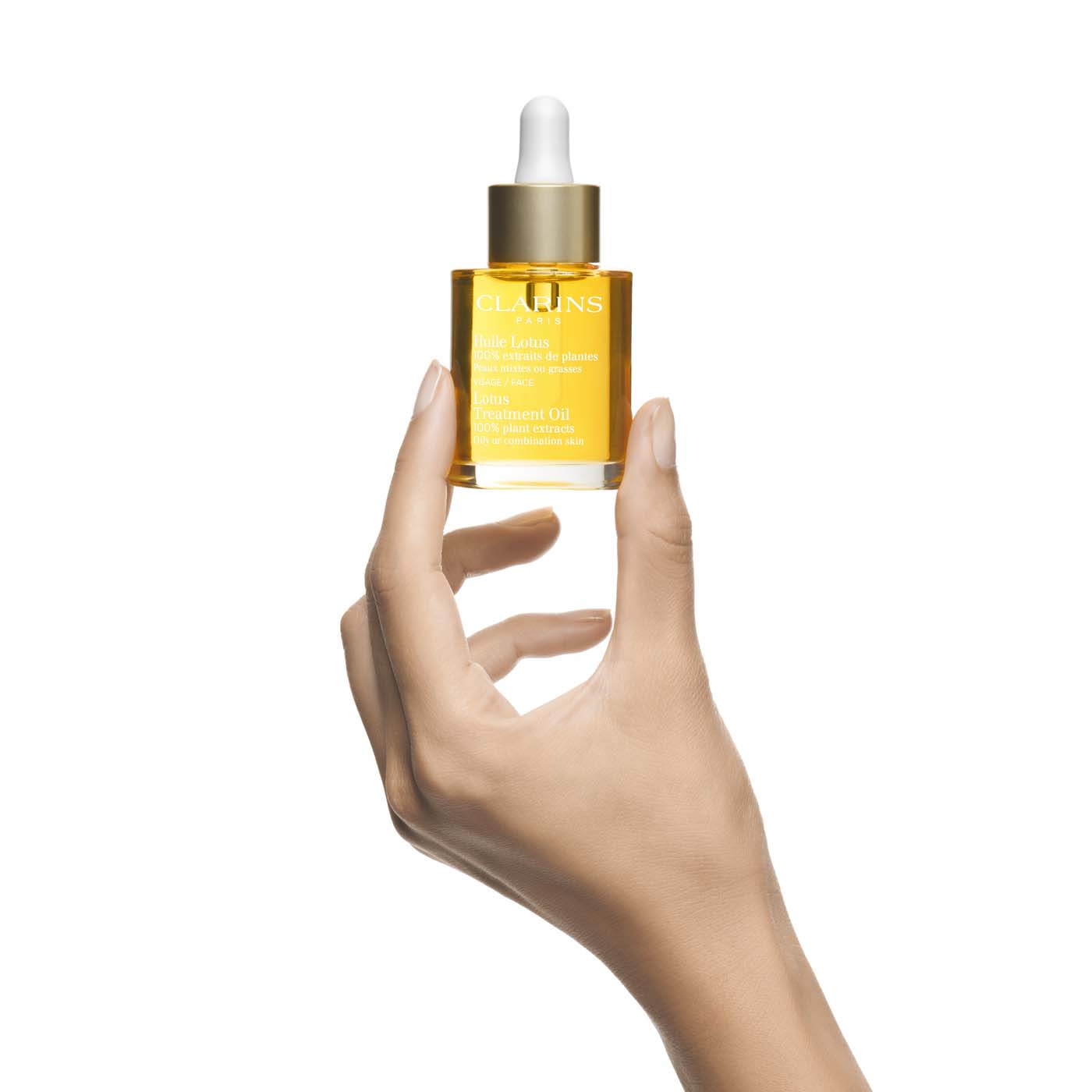 Lotus Face Treatment Oil Rebalancing Oil Clarins Canada Clarins