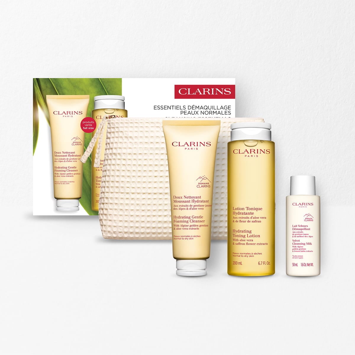 Mes Essentiels D&eacute;maquillage - Coffret Soins Hydratants pour Peaux Normales &agrave; S&egrave;ches