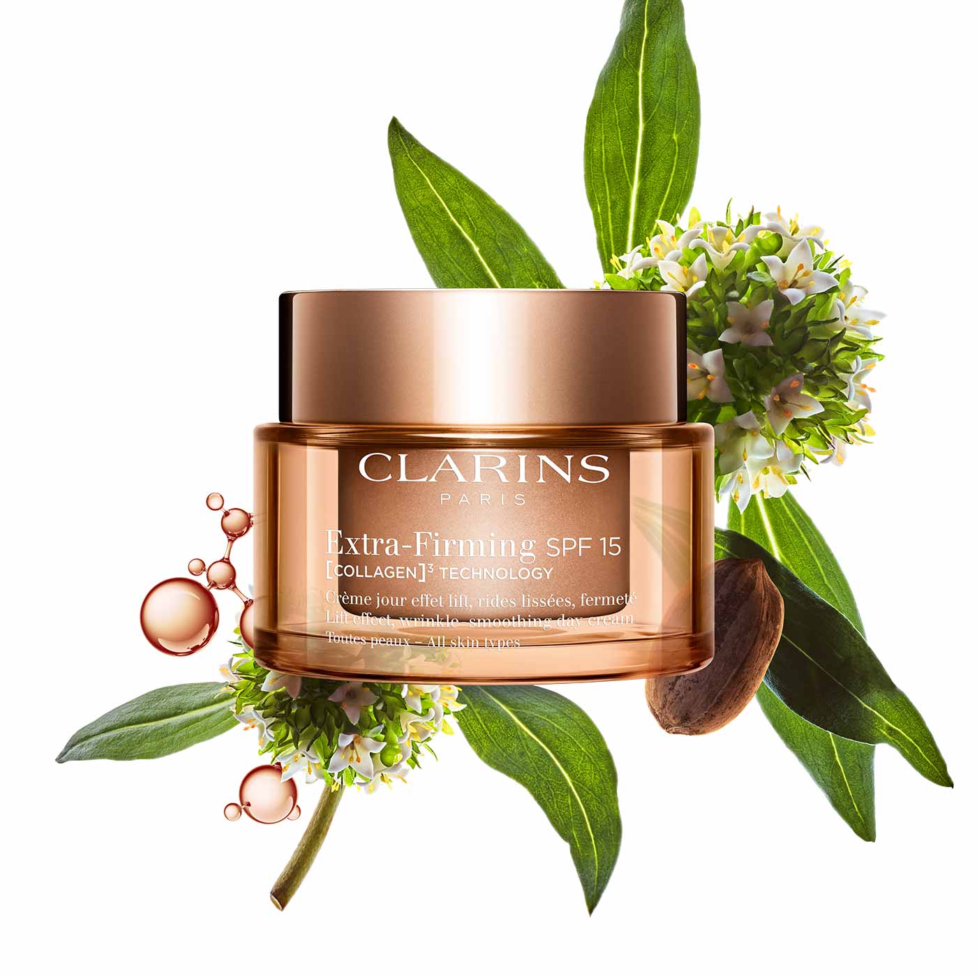 Extra-Firming Day SPF 15 Anti Aging Face Cream | CLARINS®