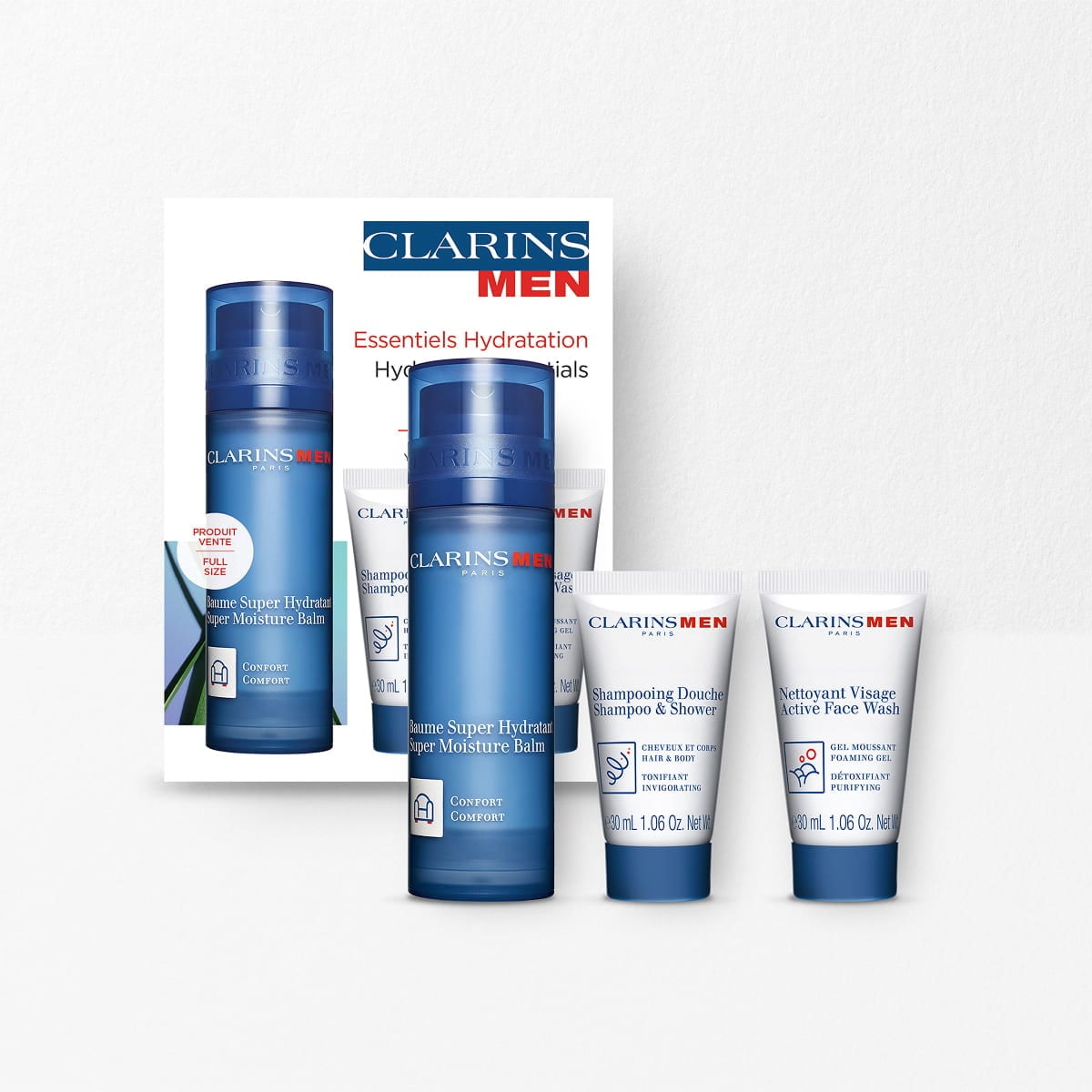ClarinsMen Hydration Essentials