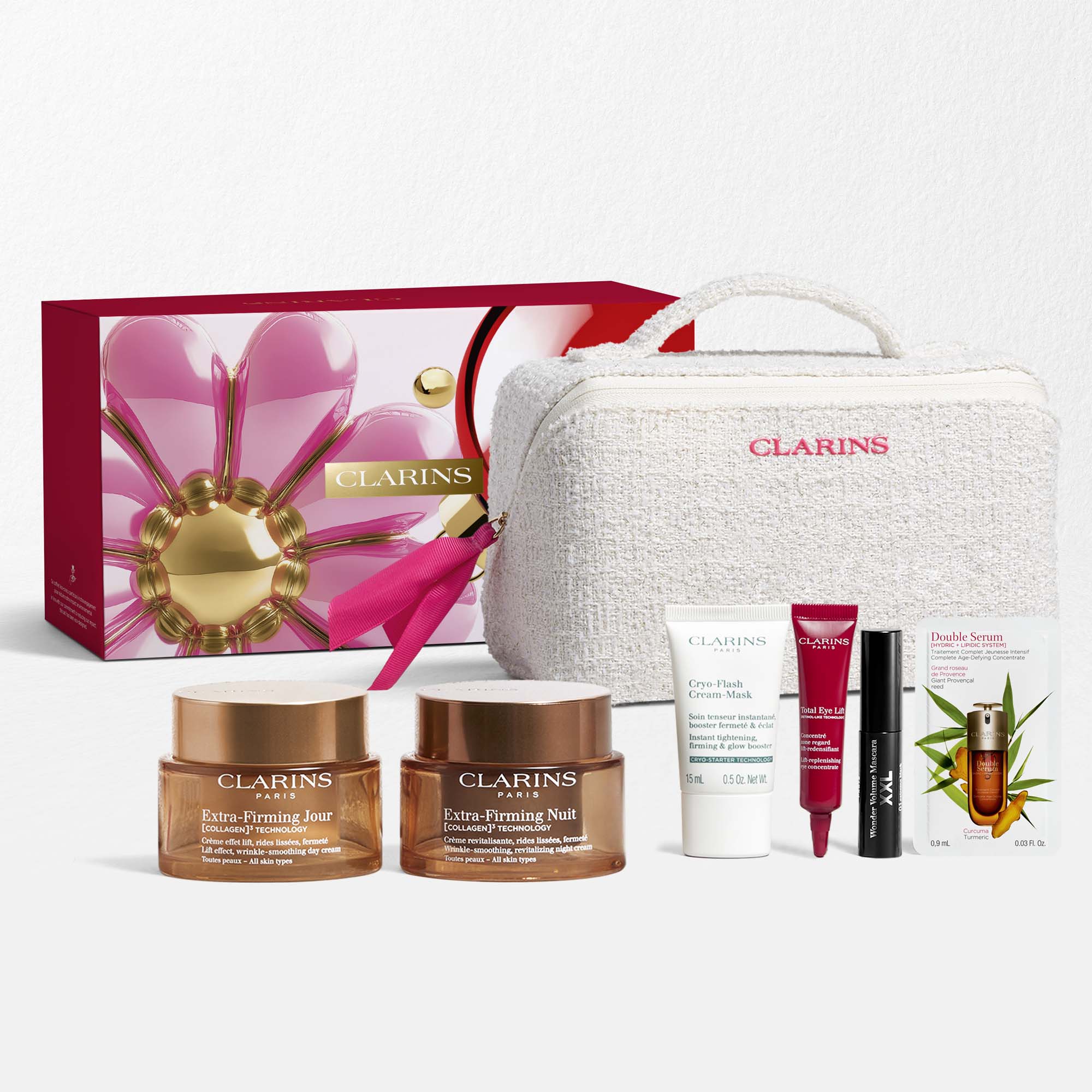 Coffret Routine Extra-Fermet&eacute; avec Polypeptide de Collag&egrave;ne et Niacinamide