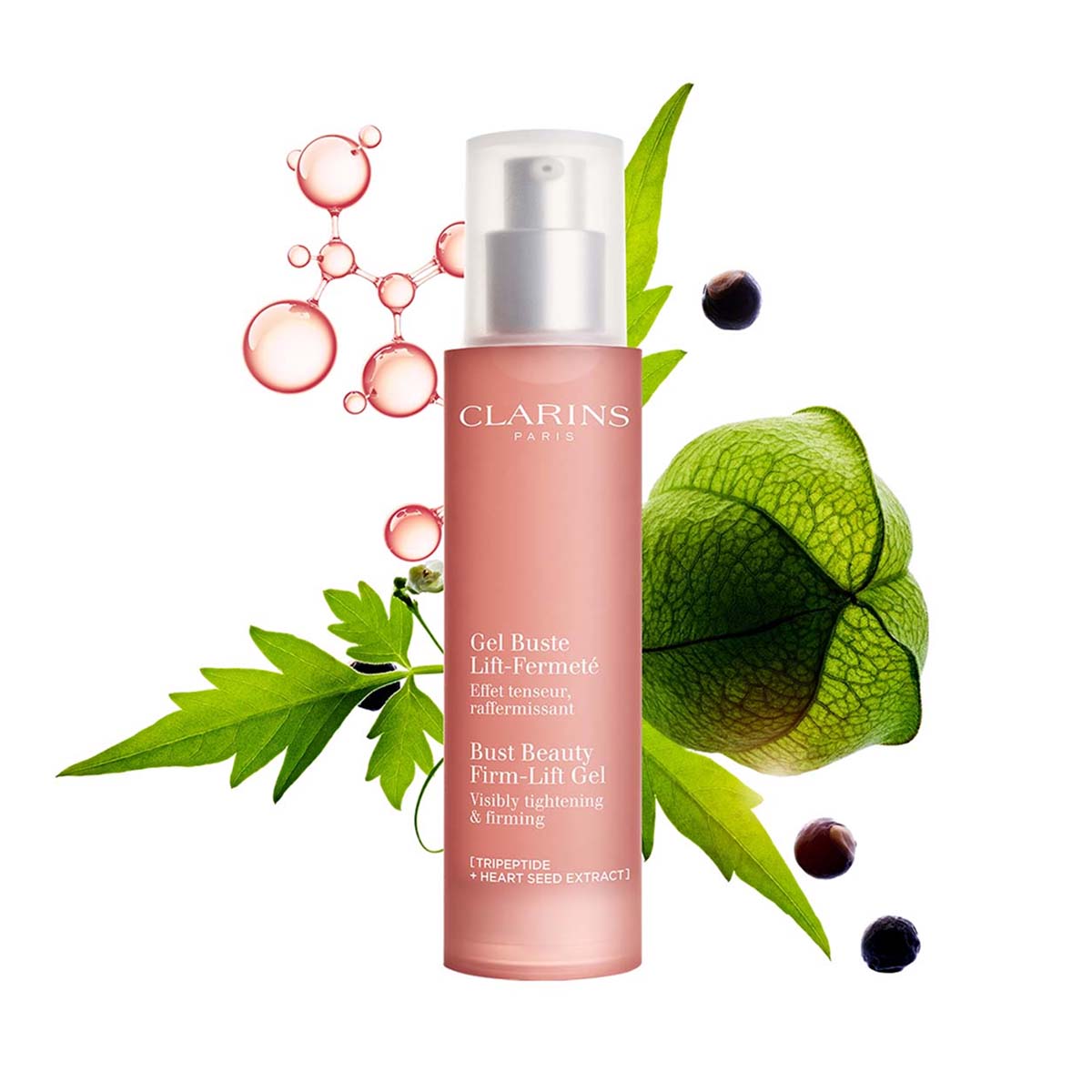 FRENCH Dimension Bust Care Cream12 バストケア Bust Beauty Extra-Lift Gel - Breast Firming Gel | CLARINS®