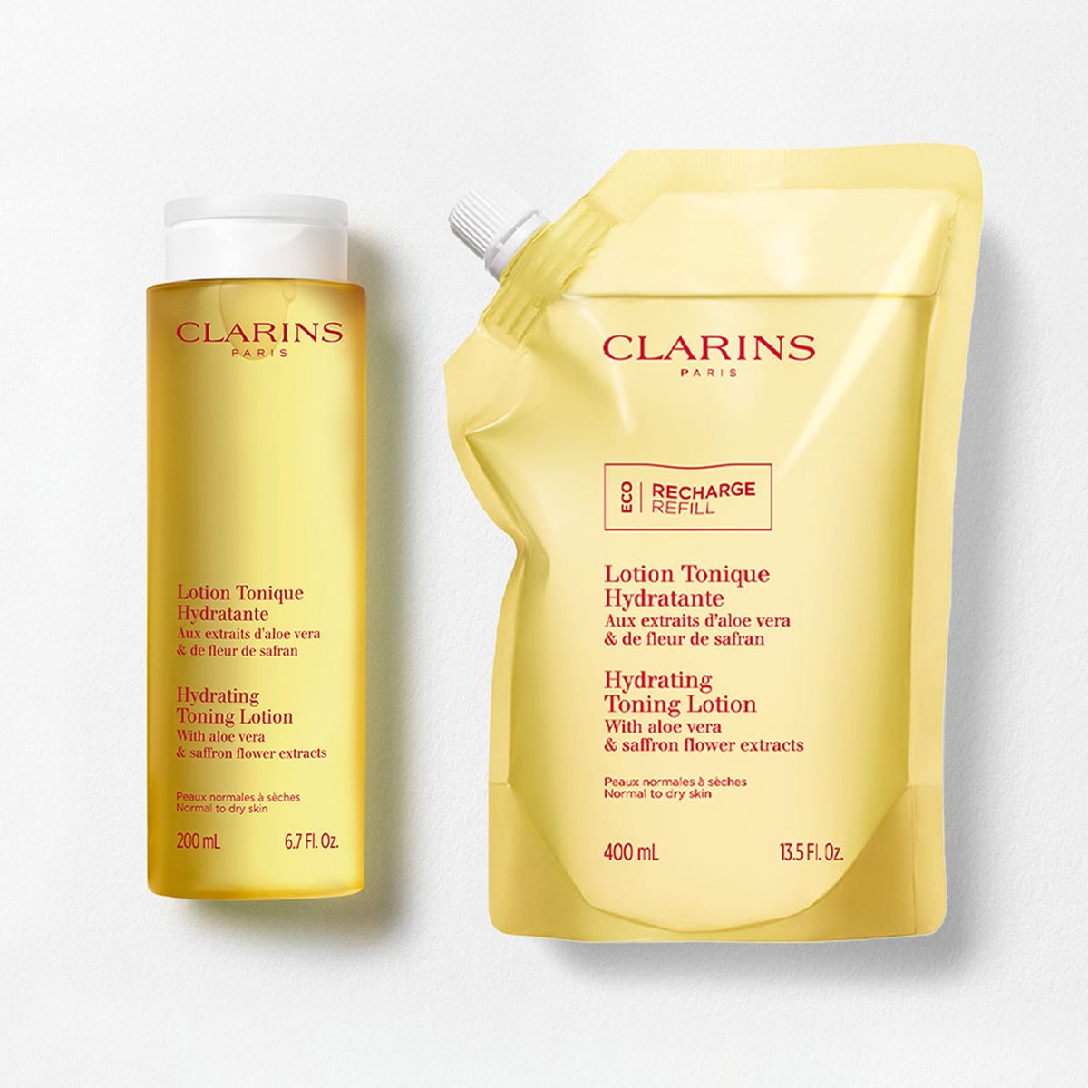Hydrating Toning Lotion Refill Kit | Full Size Hydrating Toner & Eco Friendly Refill