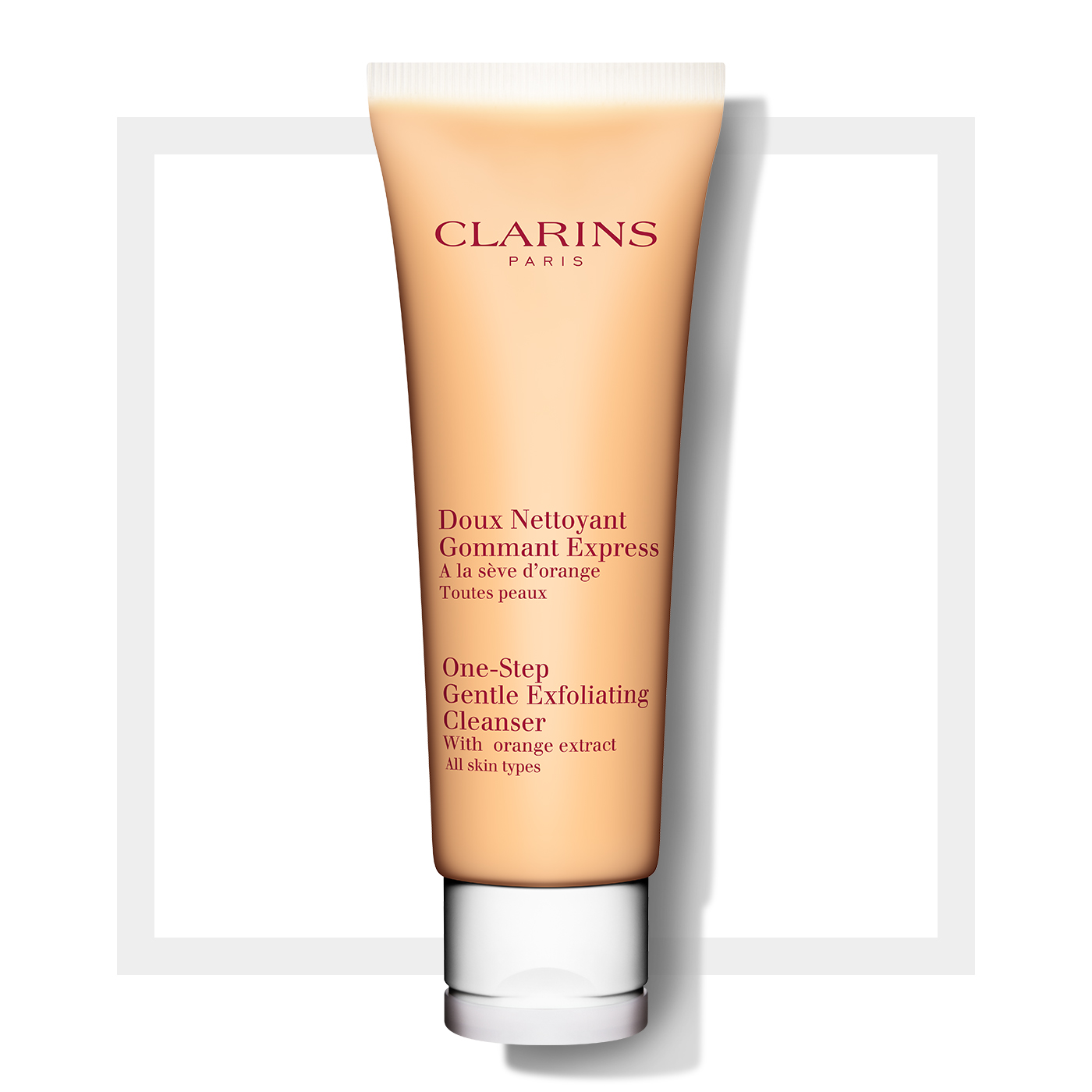 clarins orange toner