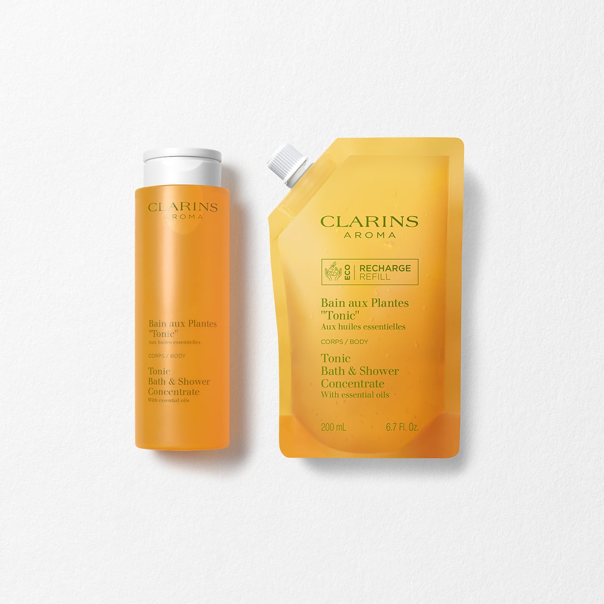 Tonic Bath and Shower Concentrate & Refill Duo