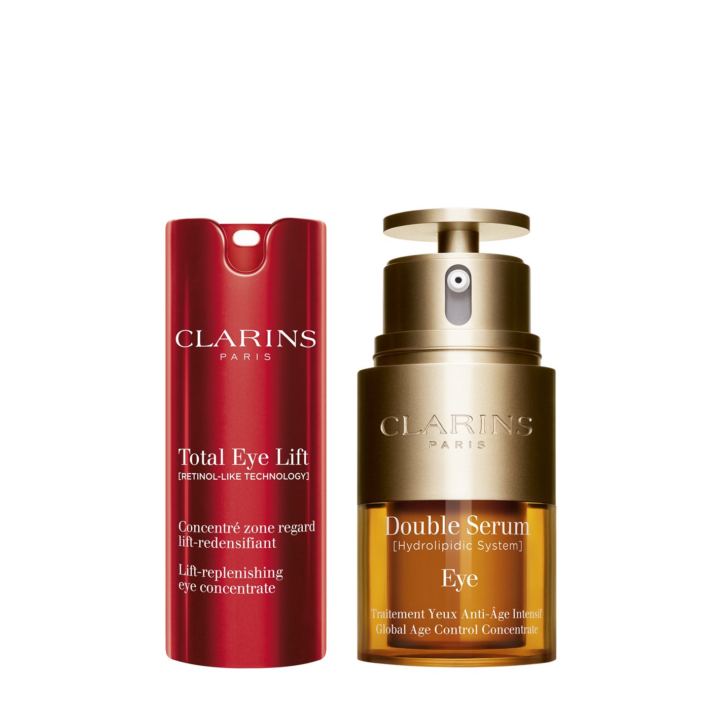 Clarins Eye Care Duo | Double Serum Eye and Total Eye Lift