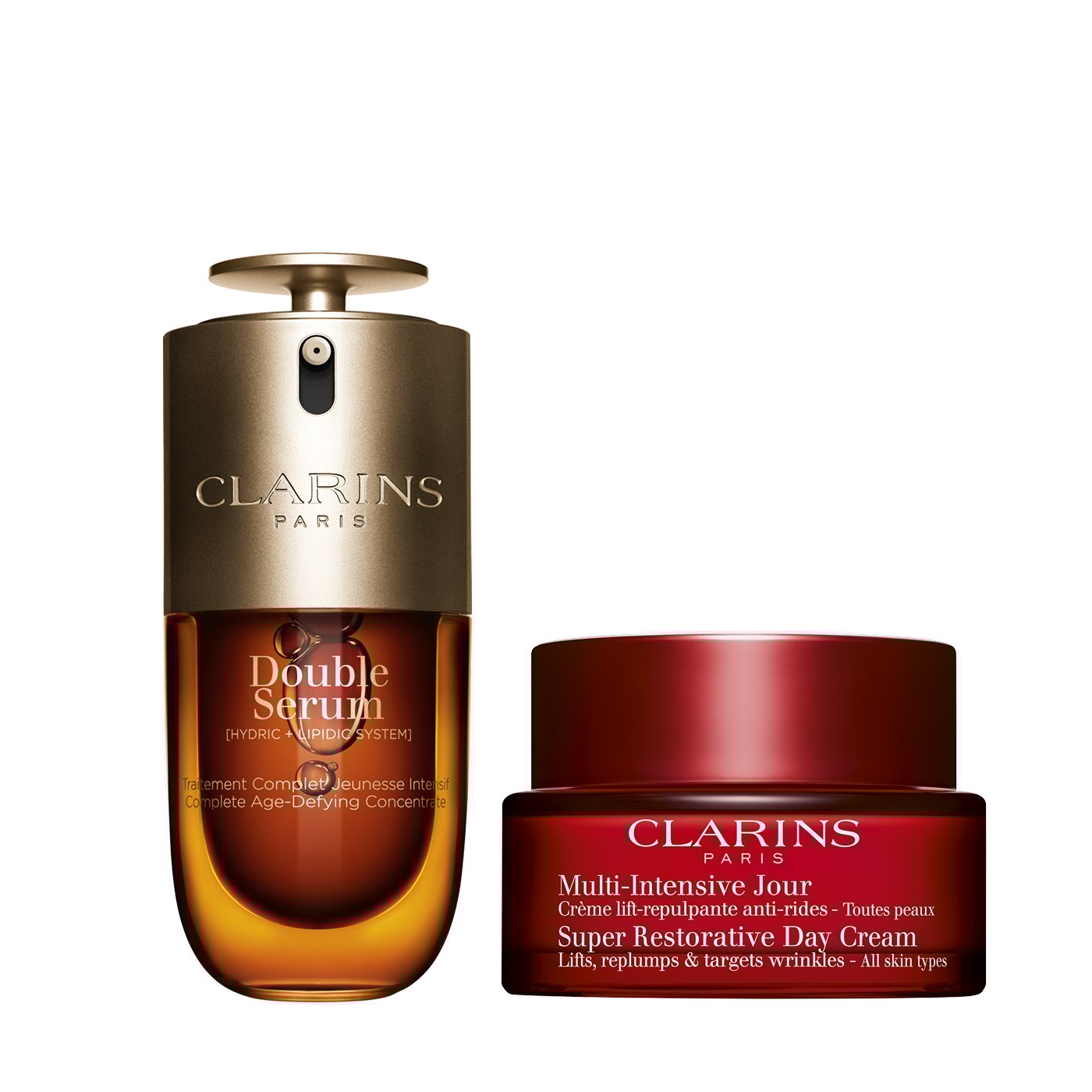Clarins Super Restorative Set | Double Serum 30 mL and Super