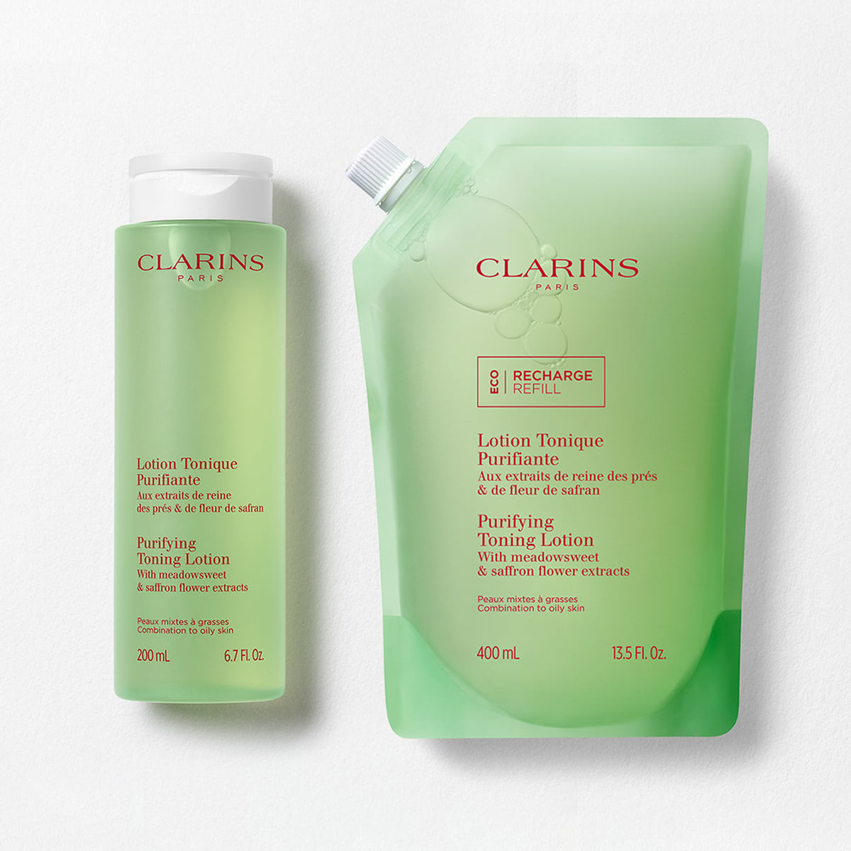 Duo Lotion Tonique Purifiante et Recharge