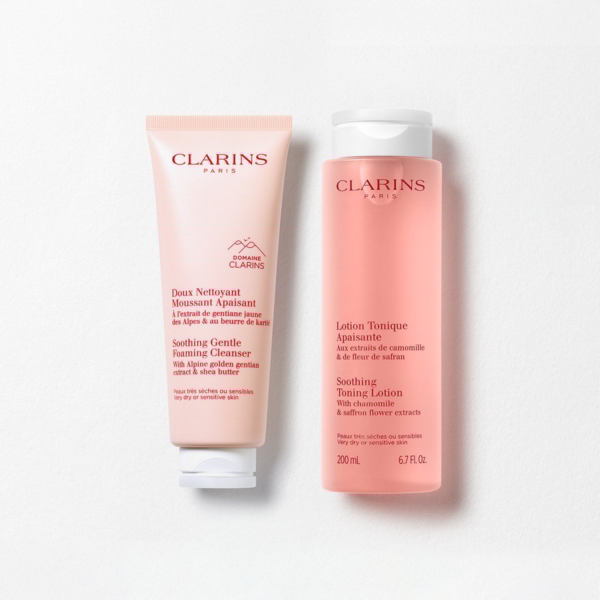 Routine Nettoyante & Lotion Tonique Apaisante