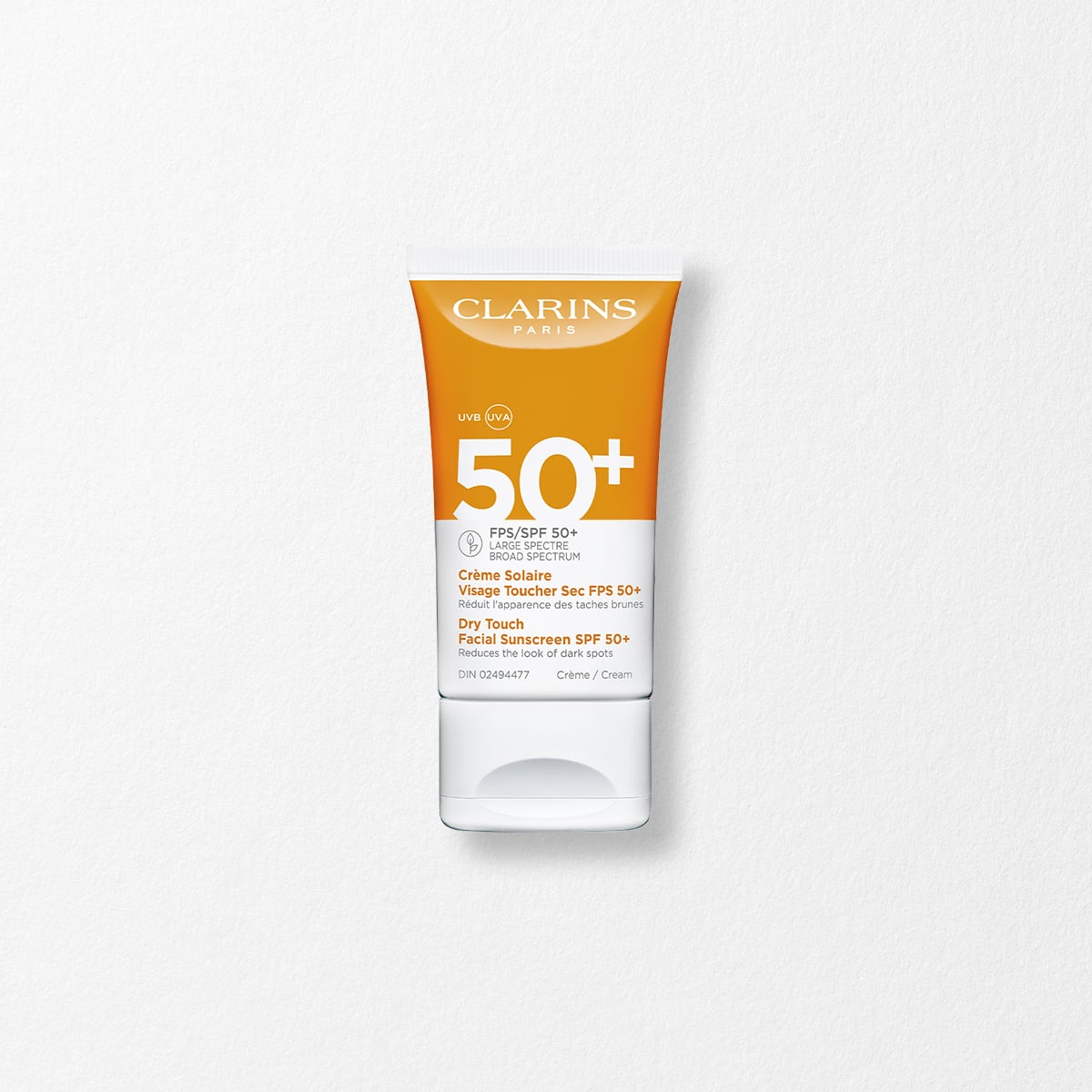Cr&egrave;me Solaire Visage Toucher Sec FPS 50+